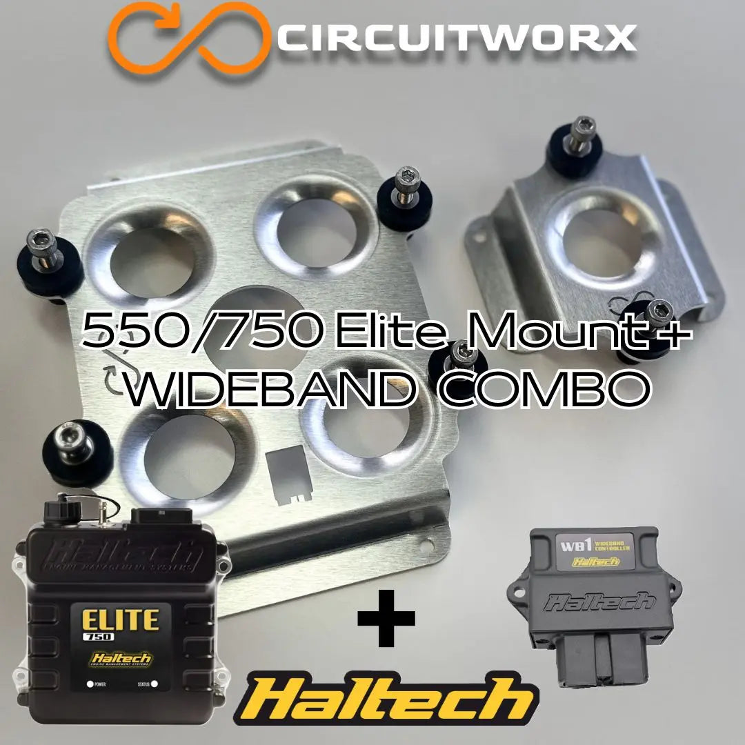 Haltech Elite 550/750/950 ECU Mounting options CIRCUITWORXS
