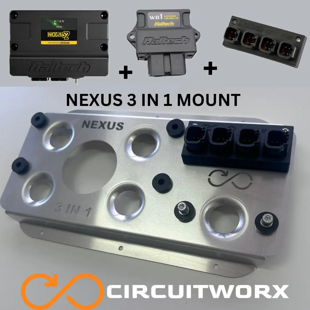 Haltech NEXUS S2/S3 ECU Mounting OPTIONS CIRCUITWORXS