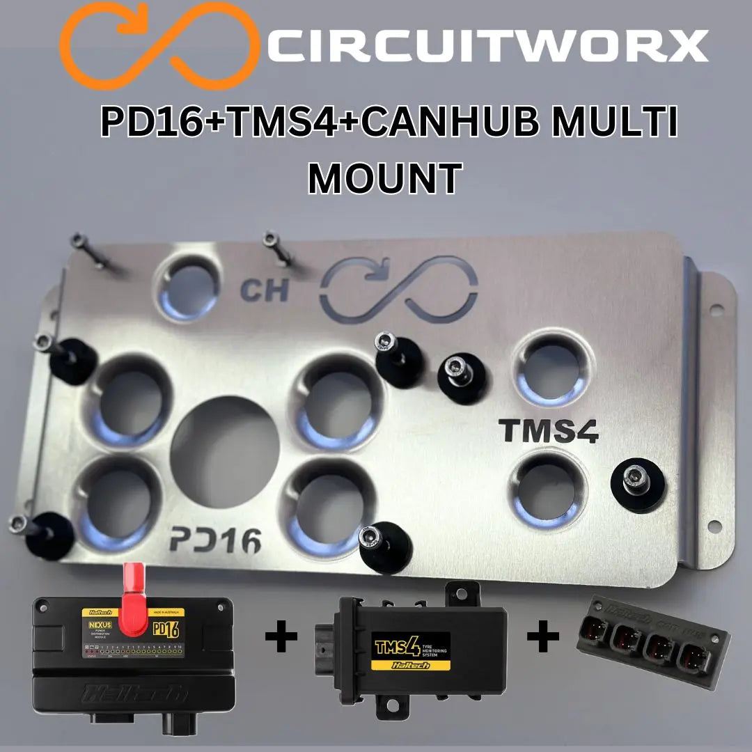 Haltech PD16 Mounting (OPTIONS) CIRCUITWORXS
