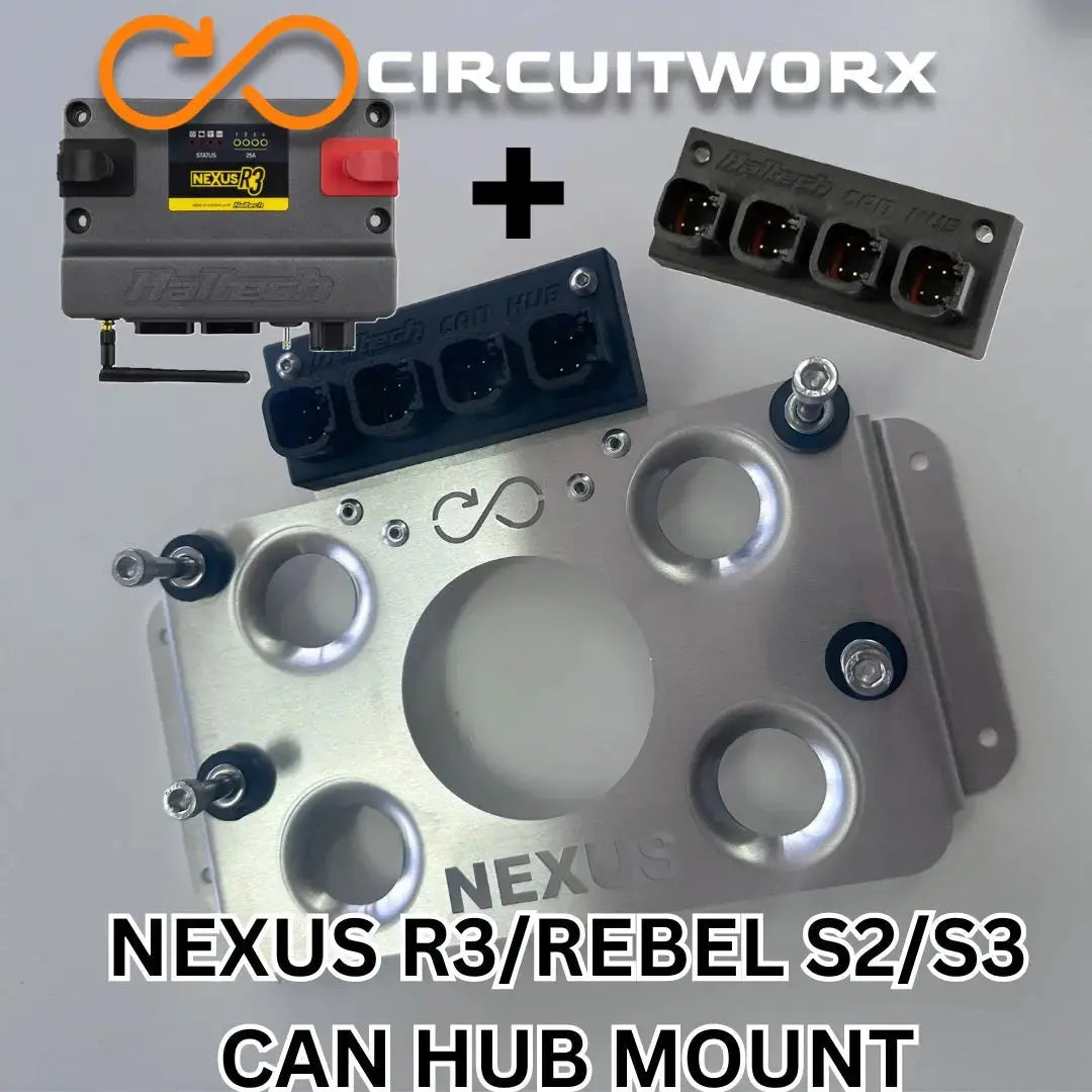 Haltech NEXUS R3 / REBEL ECU Mounting OPTIONS – CIRCUITWORXS