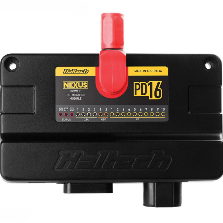 Haltech PDM16  and TE Connectivity HCR150 Mount