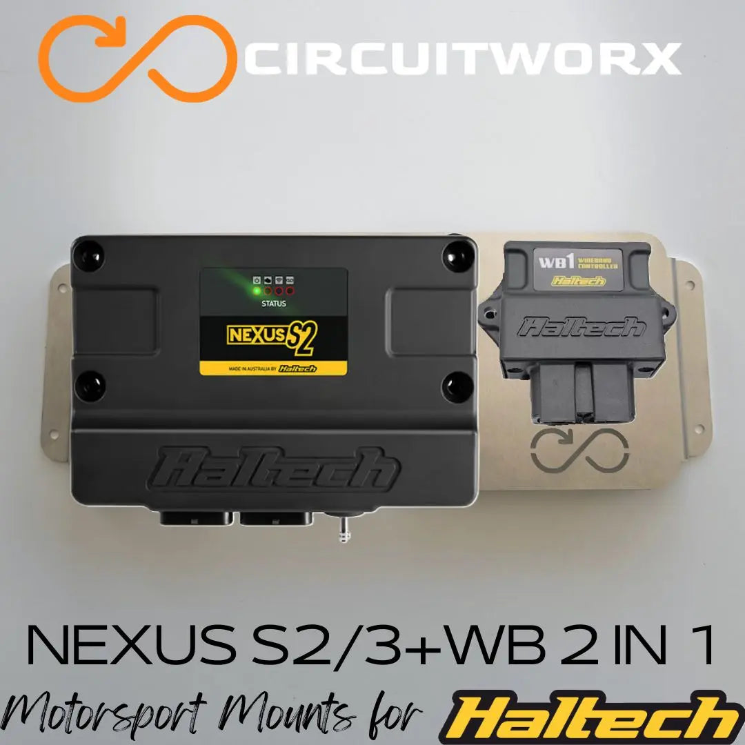 Haltech NEXUS S2/S3 ECU Mounting OPTIONS CIRCUITWORXS