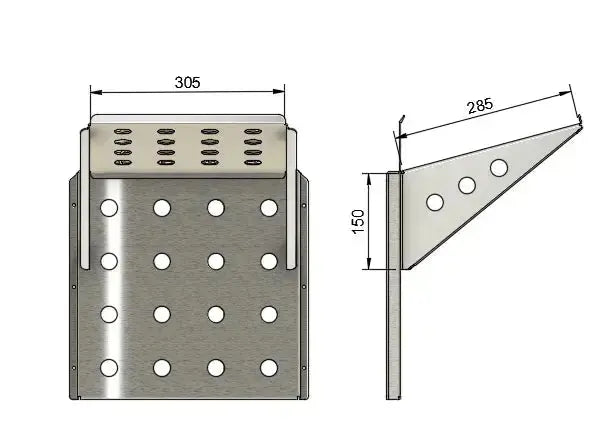 Passenger Floor Plate + Copilot combination CIRCUITWORXS