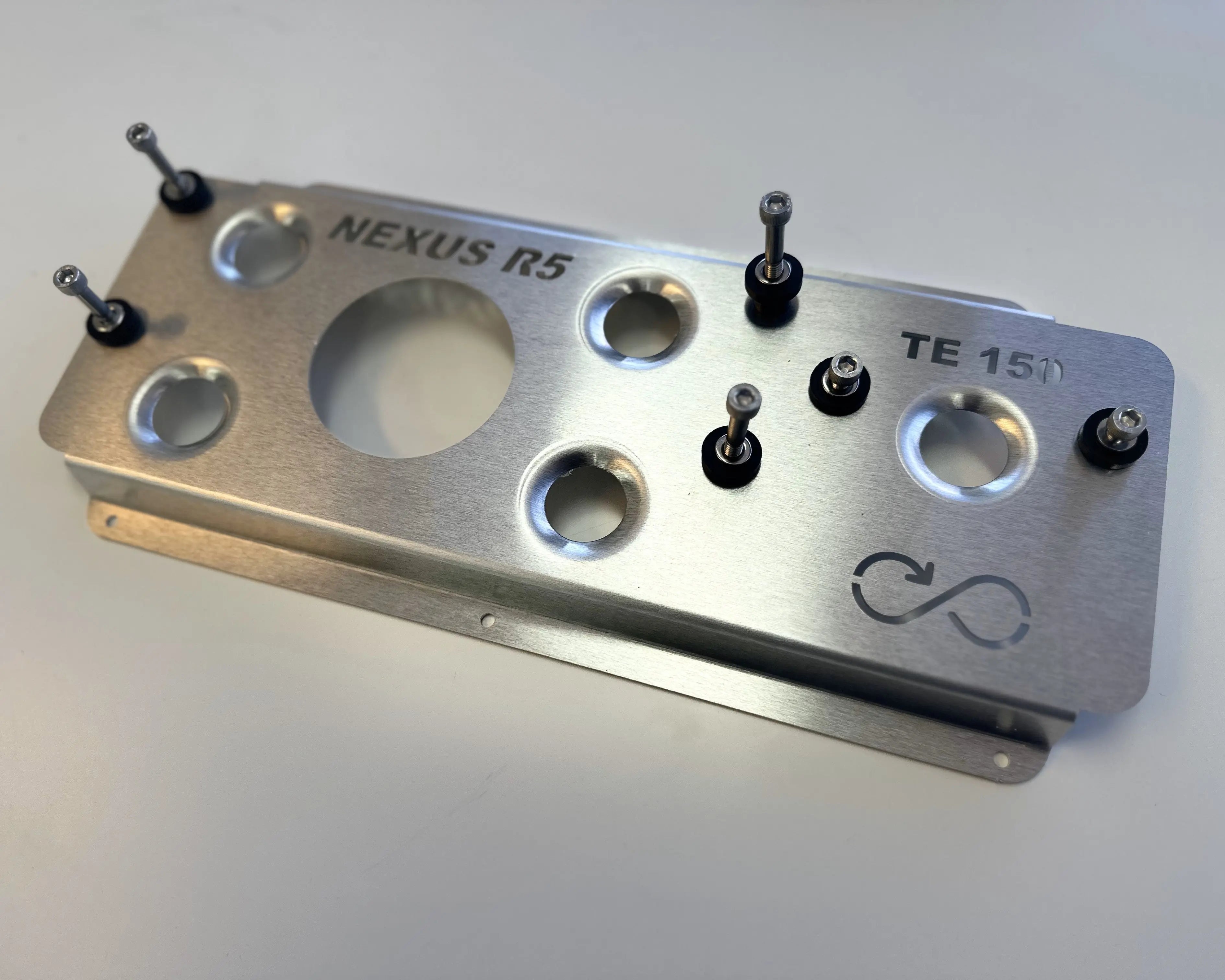 Haltech Nexus R5 ECU and TE HCR 150 (combined) Mounting Bracket CIRCUITWORXS